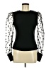 Shein Polka Dots Black Cardigan Size M - photo 1