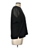 Forever 21 Black Short Sleeve Top Size L - photo 4