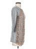 Dolan Tweed Gray Casual Dress Size XS - photo 4