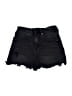 ABound Black Denim Shorts Size 23 waist - photo 1