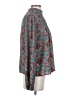 J by Joie 100% Polyester Paisley Teal Long Sleeve Blouse Size S - photo 4