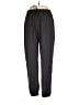 Uniqlo 100% Polyester Solid Black Track Pants Size L - photo 1