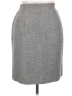Norton McNaughton Chevron-herringbone Gray Formal Skirt Size 14 - photo 1