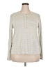 J.Crew Ivory Long Sleeve Henley Size XXL - photo 1