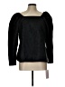 Rachel Parcell 100% Polyester Black Long Sleeve Blouse Size L - photo 1