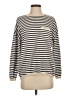 Lillusory 100% Cotton Stripes Silver Pullover Sweater Size S - photo 1