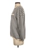 Lillusory 100% Cotton Stripes Silver Pullover Sweater Size S - photo 5