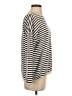 Lillusory 100% Cotton Stripes Silver Pullover Sweater Size S - photo 4