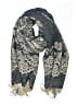 Unbranded Black Blue Scarf One size - photo 1