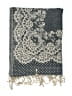 Unbranded Black Blue Scarf One size - photo 2