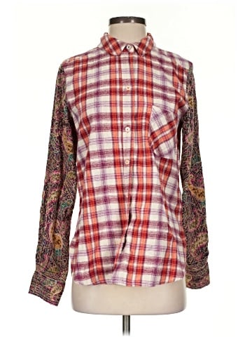 Holding Horses Long Sleeve Button-Down Shirt (view 1)