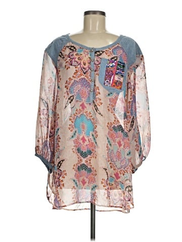 Aratta Silent Journey 3/4 Sleeve Blouse (view 1)