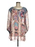 Aratta Silent Journey Silver 3/4 Sleeve Blouse Size M - photo 1