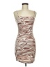Shein Animal Print Brown Cocktail Dress Size 6 - photo 1
