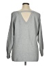 Pink Rose Gray Pullover Sweater Size 1X - photo 2