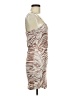 Shein Animal Print Brown Cocktail Dress Size 6 - photo 4