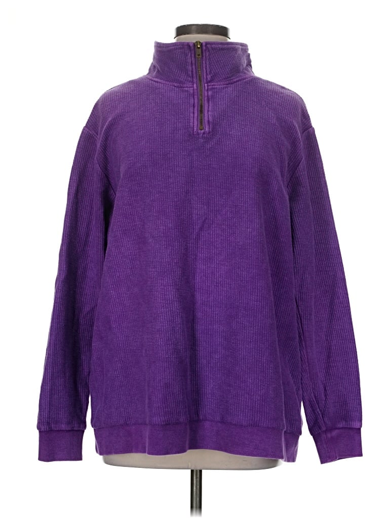 Pre-owned Urban Daizy Pullover Sweater In Purple