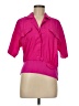 Assorted Brands 100% Polyester Pink 3/4 Sleeve Blouse Size 6 - photo 1
