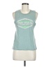 Next Level Apparel Teal Sleeveless T-Shirt Size M - photo 1