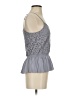 Express 100% Rayon Gray Sleeveless Blouse Size S - photo 4