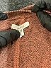 Maurices Brown Orange 3/4 Sleeve Top Size S - photo 7