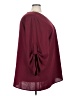 Scomchic 100% Polyester Burgundy 3/4 Sleeve Blouse Size 4X - photo 4
