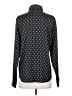 Ann Taylor 100% Polyester Polka Dots Black Long Sleeve Blouse Size S - photo 2