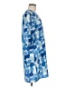 Unbranded Print Blue Casual Dress Size M - photo 4