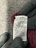 Something Navy Burgundy Pullover Sweater Size S - photo 8