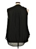 Torrid 100% Polyester Black Sleeveless Blouse Size 3X Plus (3) - photo 2