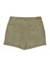 Stretta Solid Green Khaki Shorts Size 12 - photo 2