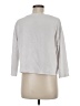 Lou & Grey Silver Gray 3/4 Sleeve Top Size M - photo 2