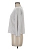 Lou & Grey Silver Gray 3/4 Sleeve Top Size M - photo 5