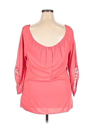 Sunny Leigh 3/4 Sleeve Blouse (view 2)
