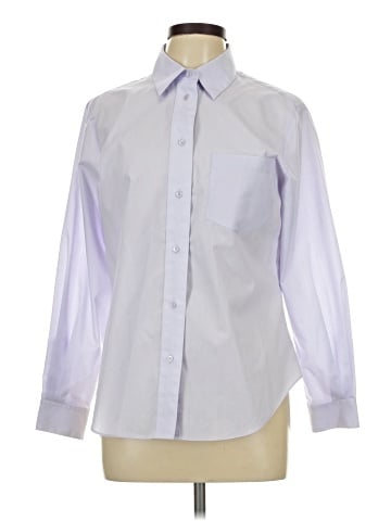 Foxcroft Long Sleeve Button-Down Shirt (view 1)