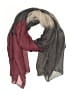 Unbranded 100% Polyester Burgundy Gray Scarf One size - photo 1