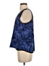 Halogen 100% Polyester Blue Sleeveless Blouse Size S - photo 5