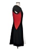 Studio One Color Block Black Casual Dress Size 4 - photo 4