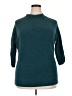 Lands' End Teal Turtleneck Sweater Size 18 - photo 1