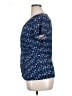 Chaus Blue Short Sleeve Blouse Size XL - photo 5