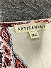 Artisan NY Ivory Sleeveless Blouse Size XL - photo 7