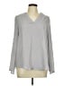 Roswear Gray Long Sleeve Blouse Size M - photo 1