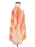 Ella Moss Orange Short Sleeve Blouse Size M - photo 4