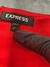 Express Solid Red Casual Dress Size L - photo 7