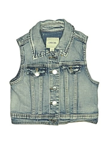 Cherokee Denim Vest (view 1)