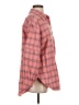 Unbranded Plaid Orange Long Sleeve Button-Down Shirt Size S - photo 4