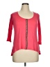 Assorted Brands Pink 3/4 Sleeve Top Size XL - photo 1
