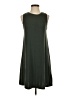 Gap Solid Green Casual Dress Size S - photo 1