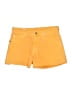 Gap 100% Cotton Yellow Denim Shorts Size 27 waist - photo 1