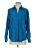 Assorted Brands 100% Cotton Blue Long Sleeve Blouse Size S - photo 1